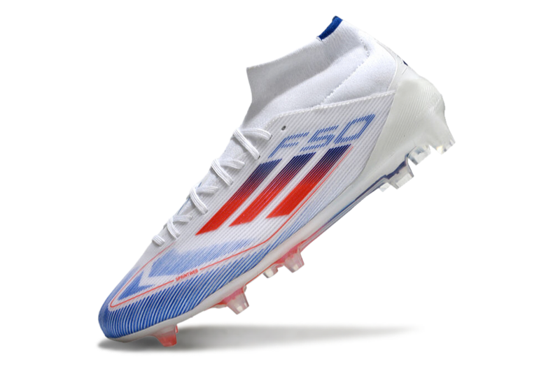 F50 Elite - Branca/Azul/Laranja