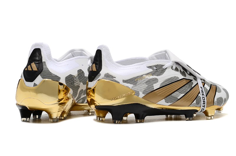 Adidas Predator Elite Tongue - Branca/Dourada