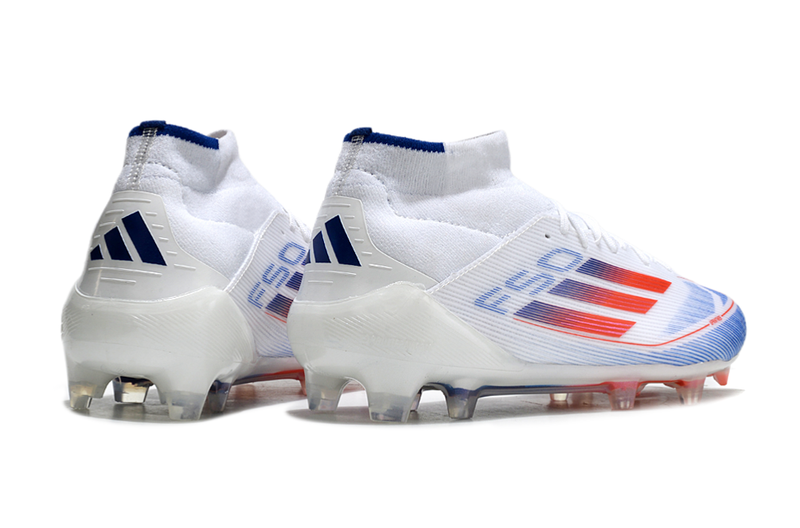 F50 Elite - Branca/Azul/Laranja