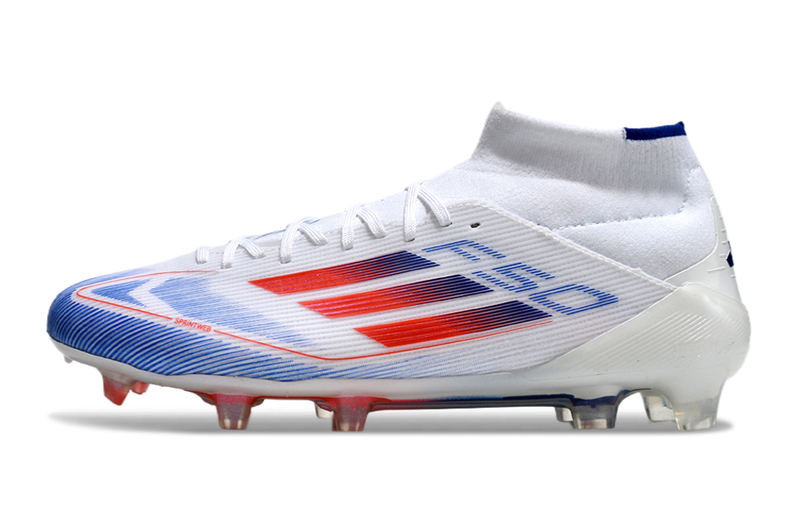 F50 Elite - Branca/Azul/Laranja