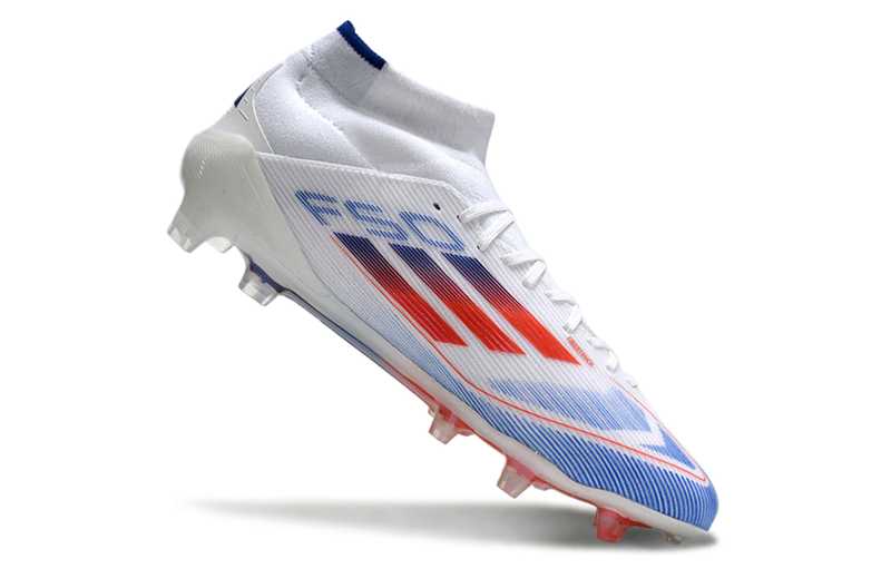 F50 Elite - Branca/Azul/Laranja